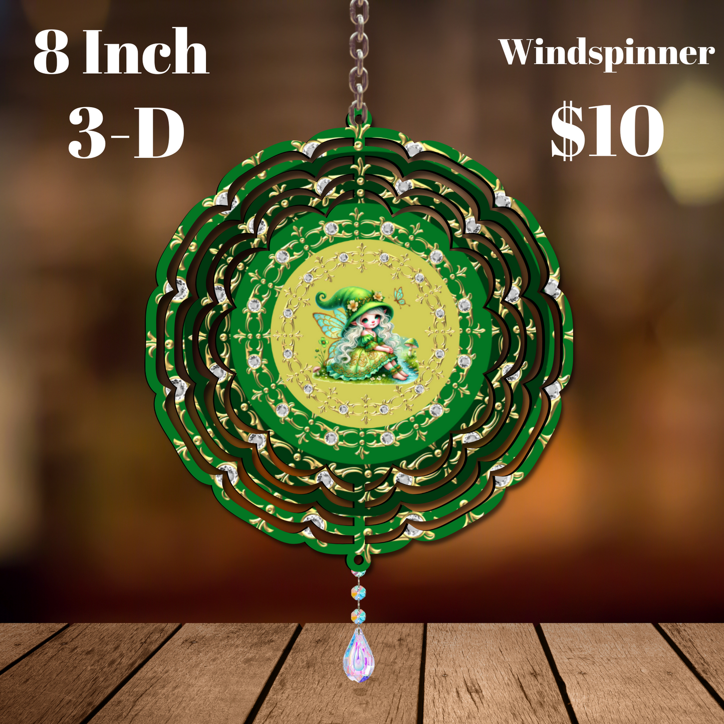 Enchanted Garden Wind Spinners Collection