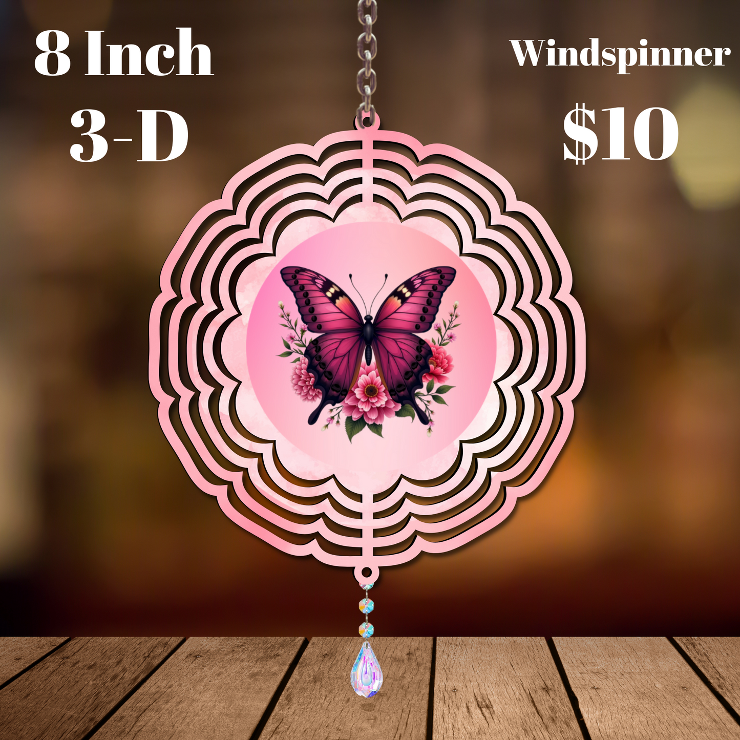 Butterfly Blossom Windspinners