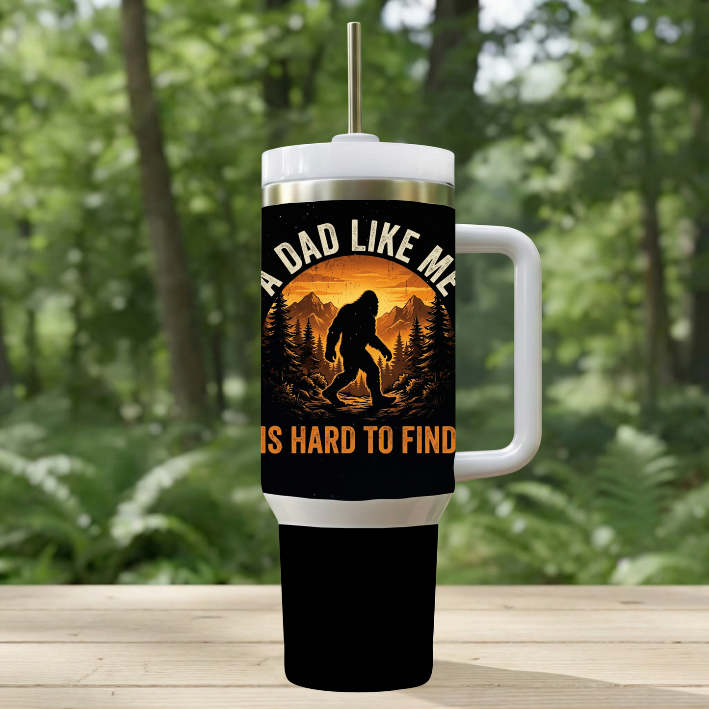 Bigfoot Dad XL Rare Edition Tumbler