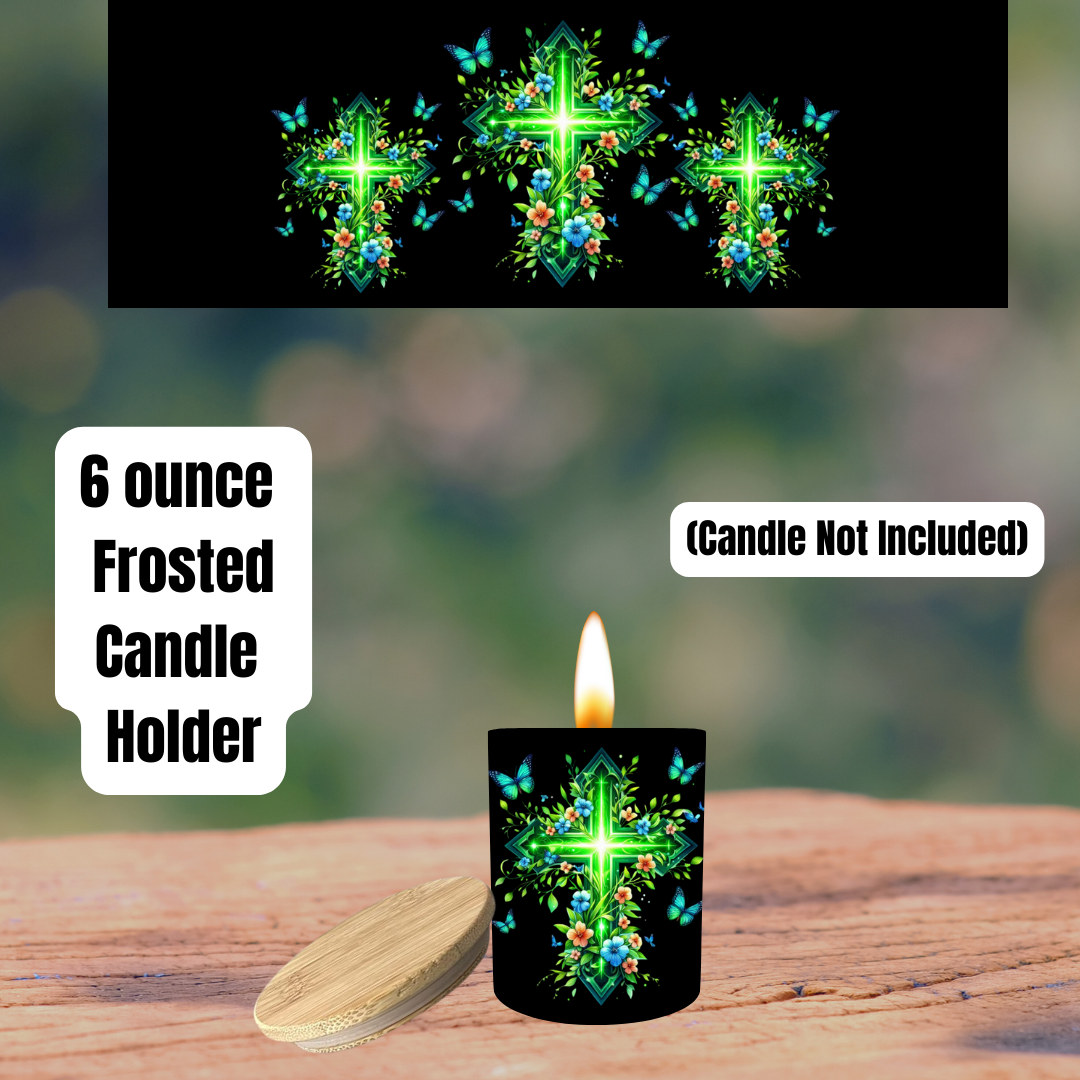 Faithful Glow Collection – Inspirational Cross Candle Holders