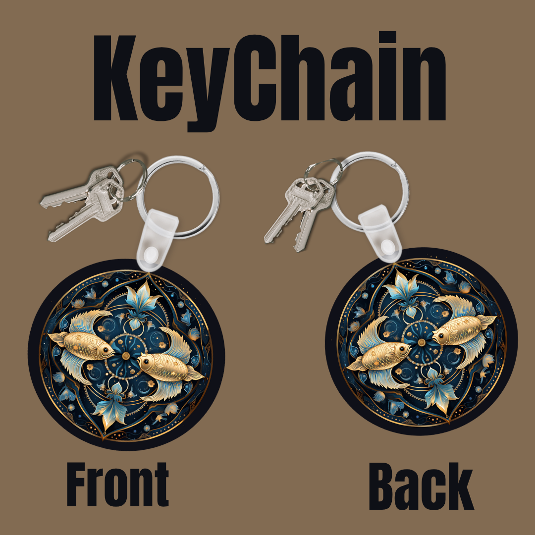Celestial Signs Keychain Collection