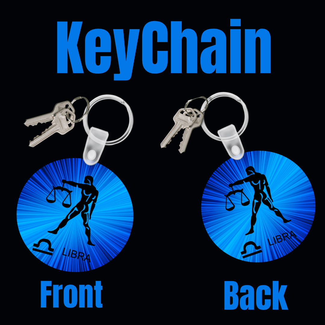 Zodiac Glow Keychain Collection