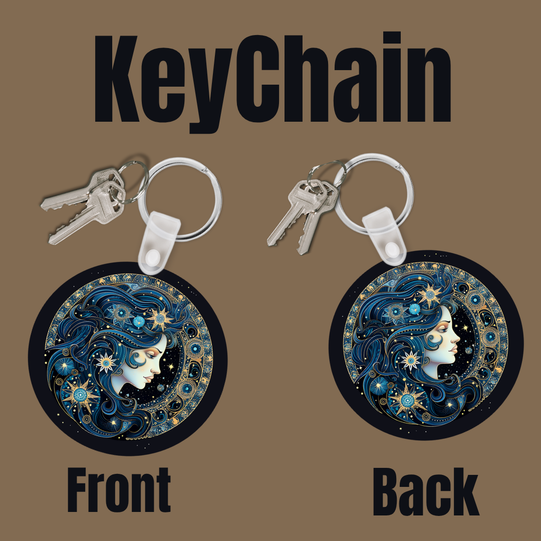 Celestial Signs Keychain Collection