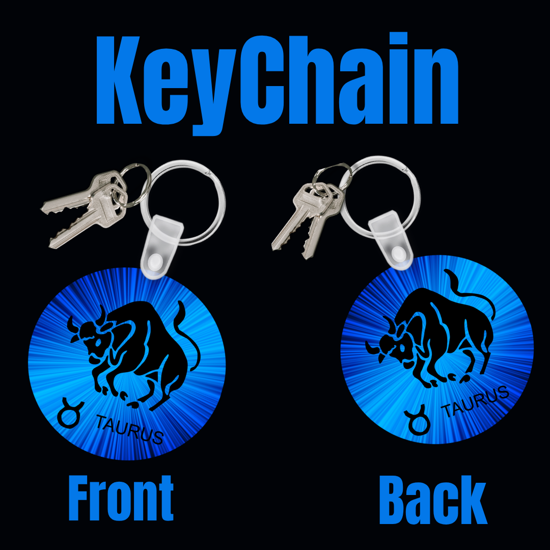 Zodiac Glow Keychain Collection
