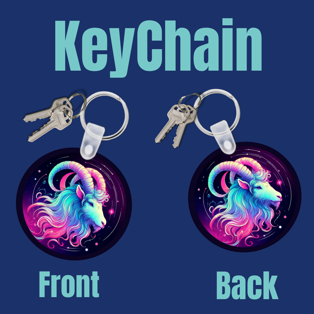 Zodiac Glow Keychain Collection