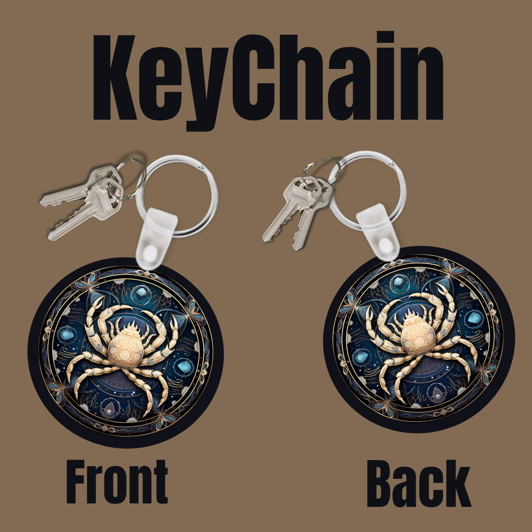 Celestial Signs Keychain Collection