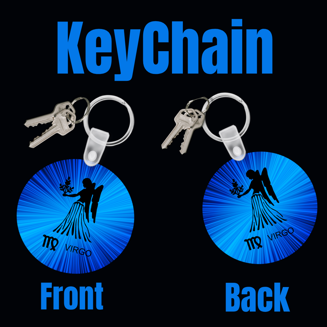 Zodiac Glow Keychain Collection