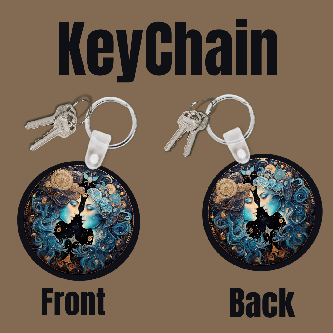 Celestial Signs Keychain Collection