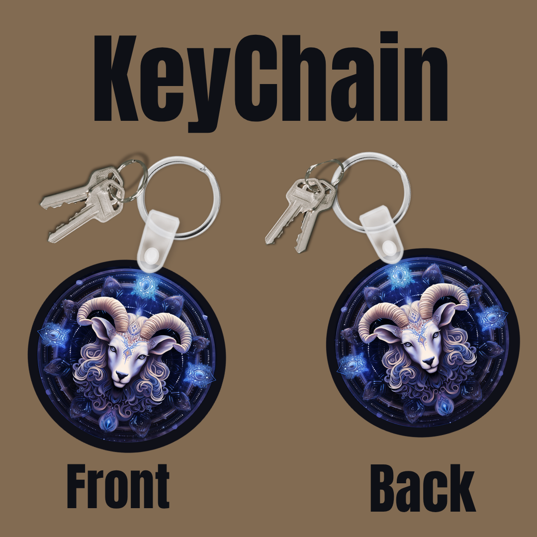 Celestial Signs Keychain Collection