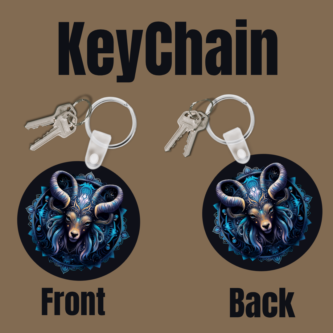 Celestial Signs Keychain Collection