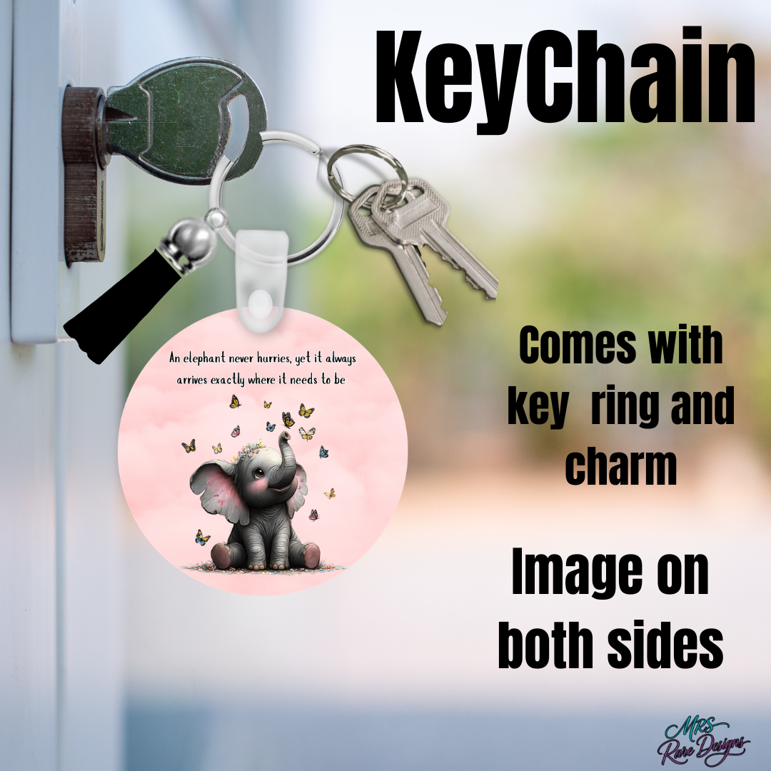 Serenity Steps Elephant Keychain™