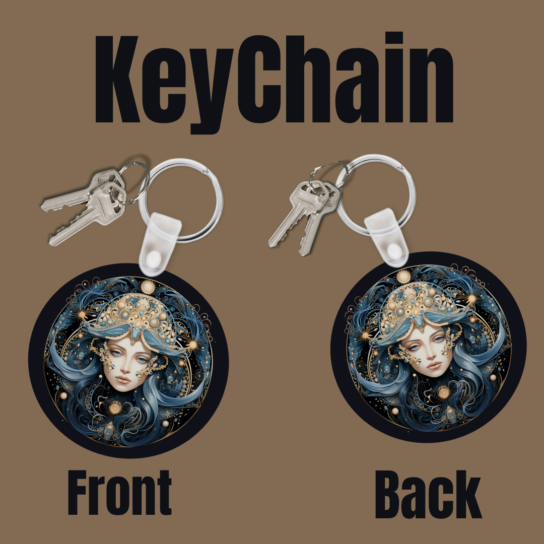 Celestial Signs Keychain Collection