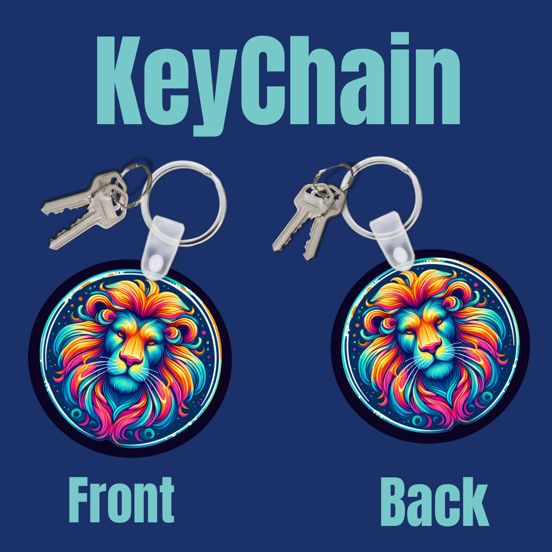 Zodiac Glow Keychain Collection