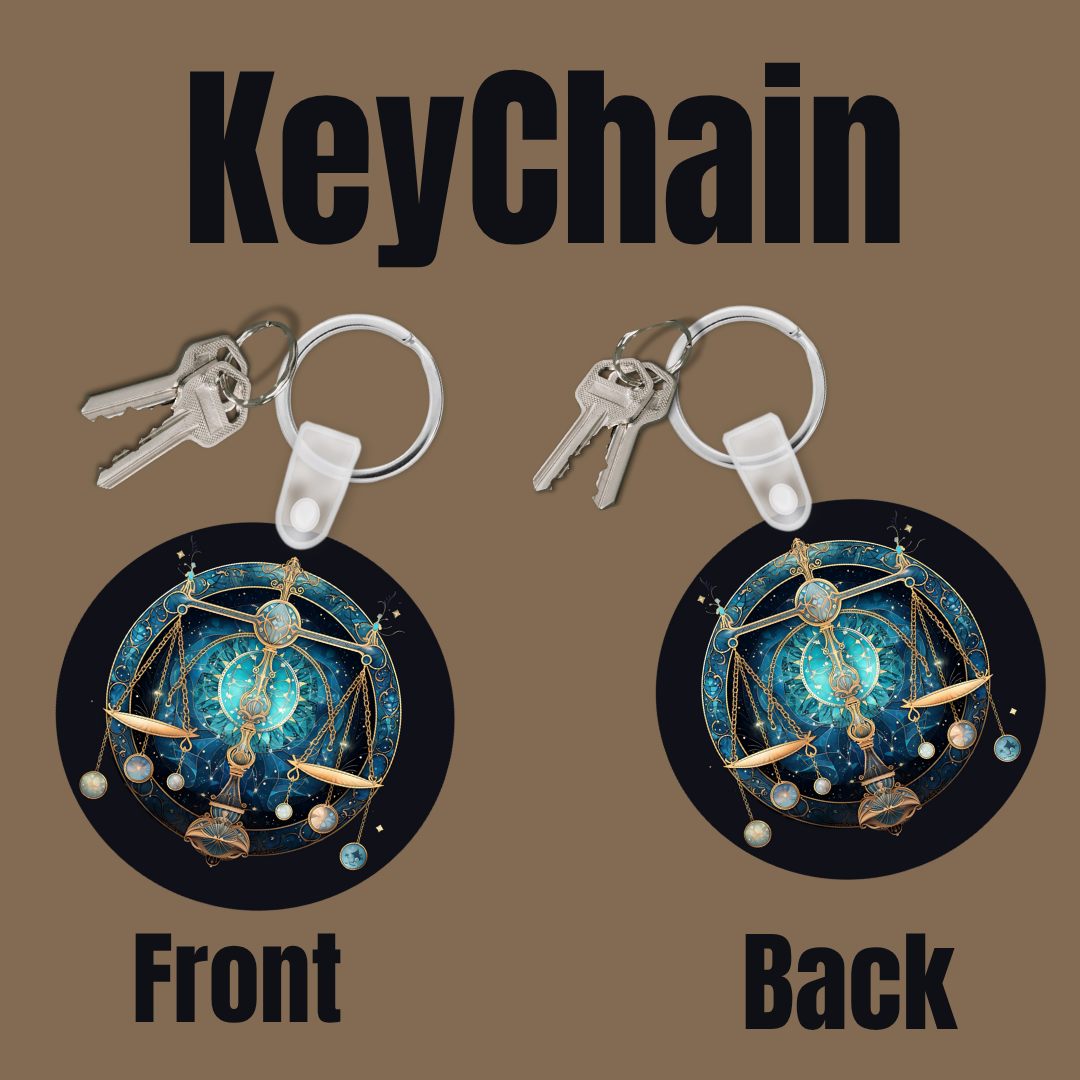 Celestial Signs Keychain Collection