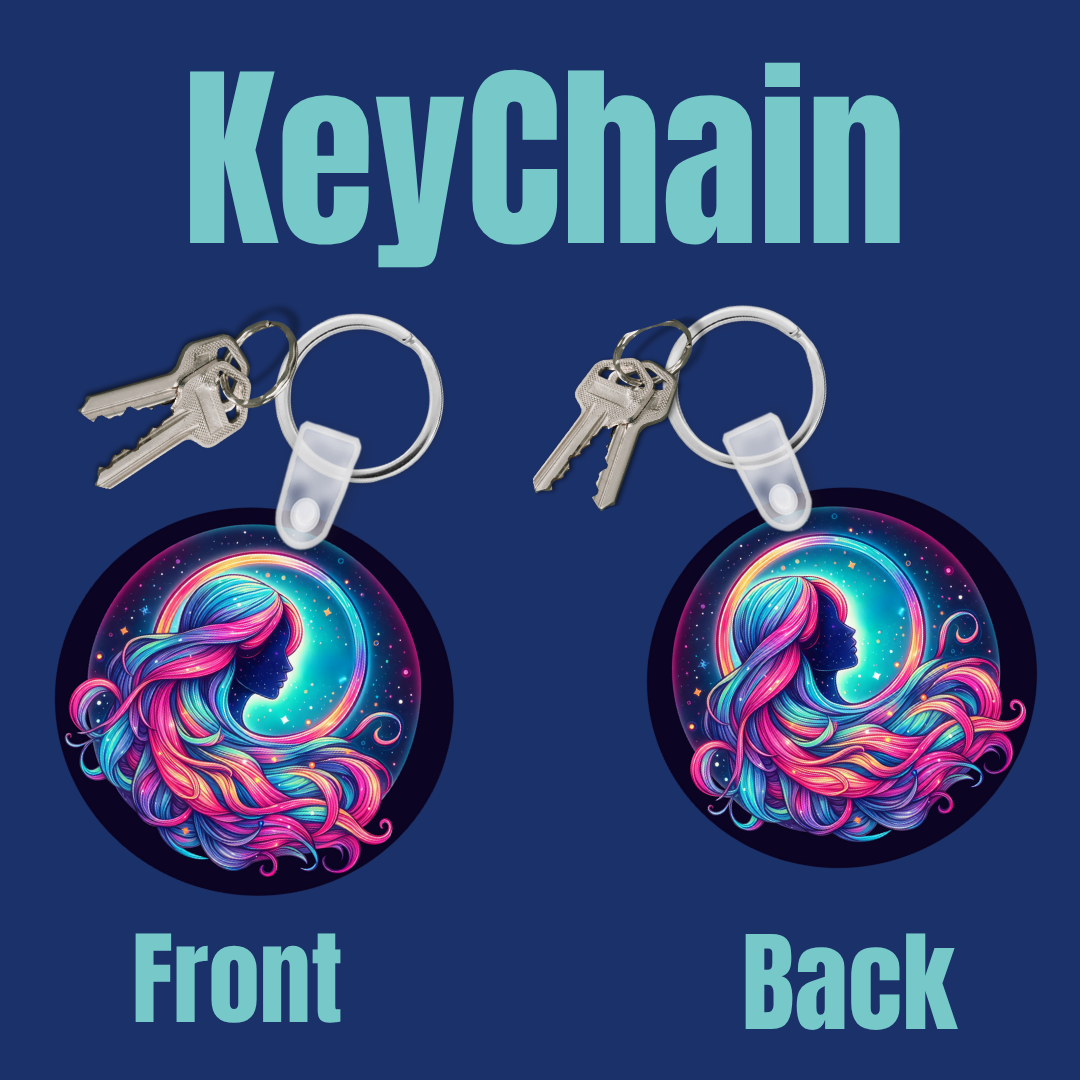 Zodiac Glow Keychain Collection