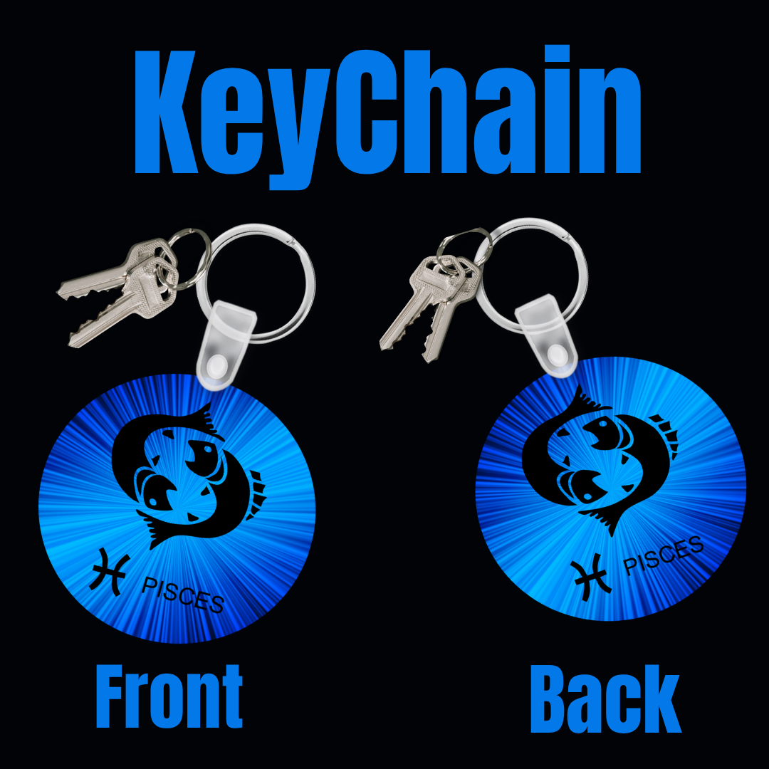 Zodiac Glow Keychain Collection