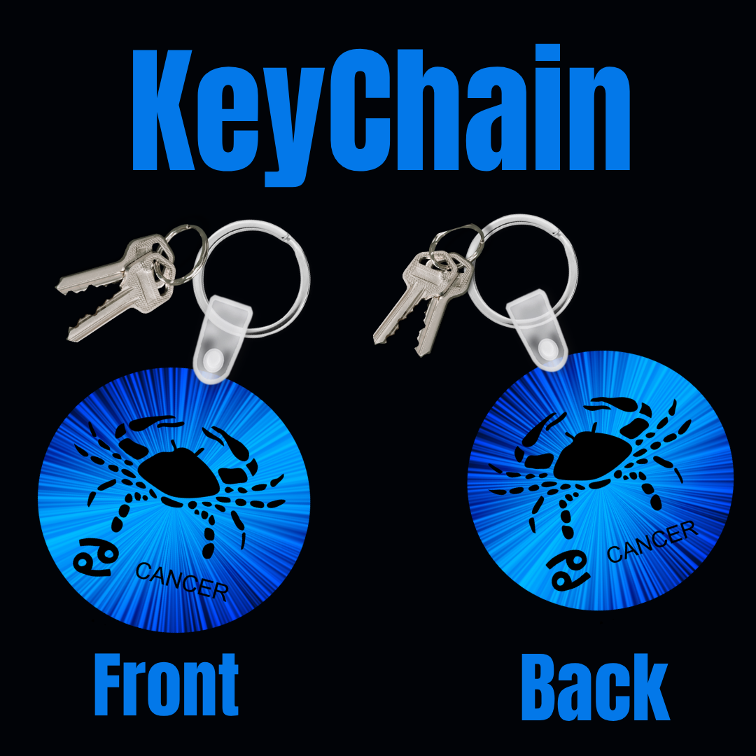 Zodiac Glow Keychain Collection