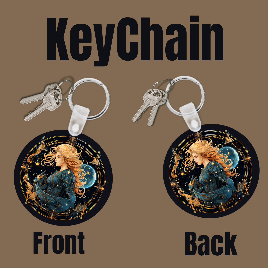 Celestial Signs Keychain Collection