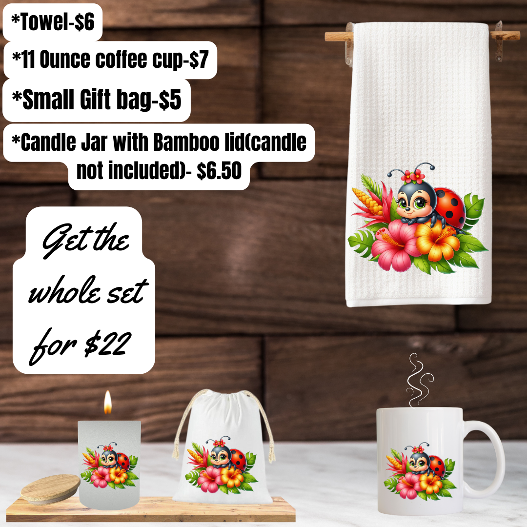 π Ladybug Garden Delight 4-Piece Gift Set