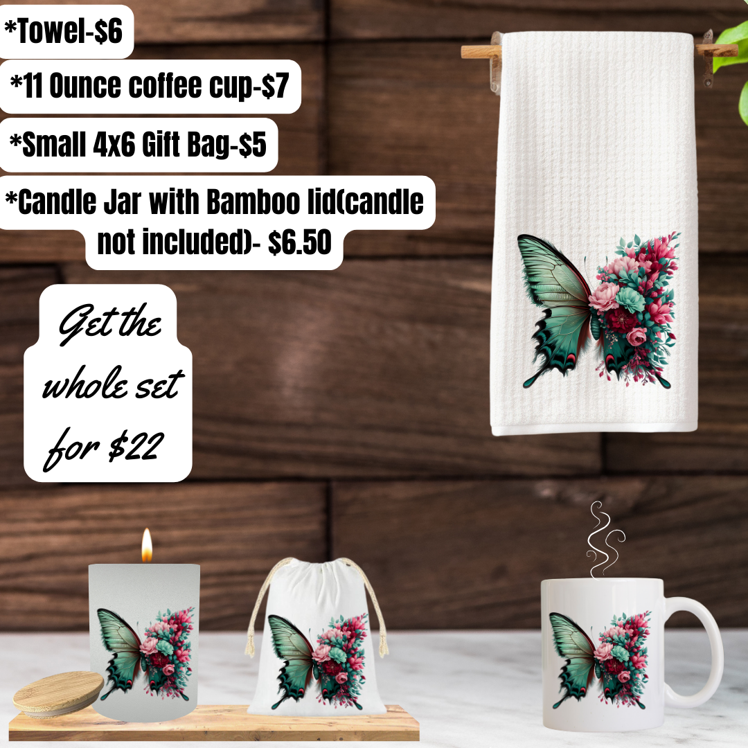 π¦ Butterfly Bloom Gift Set β 4-Piece Coordinated Collection