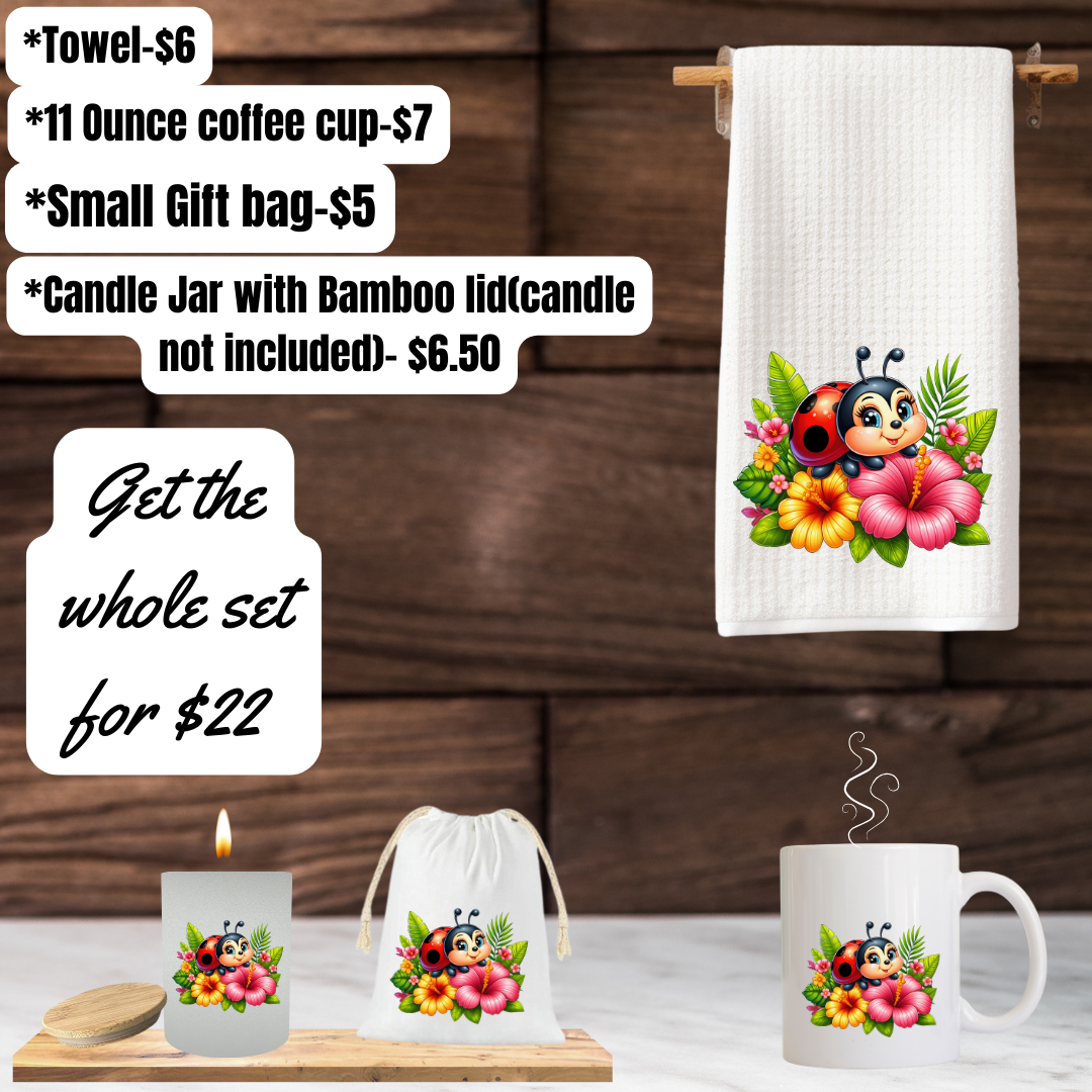 π Ladybug Garden Delight 4-Piece Gift Set