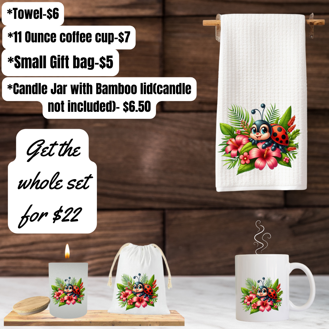 π Ladybug Garden Delight 4-Piece Gift Set