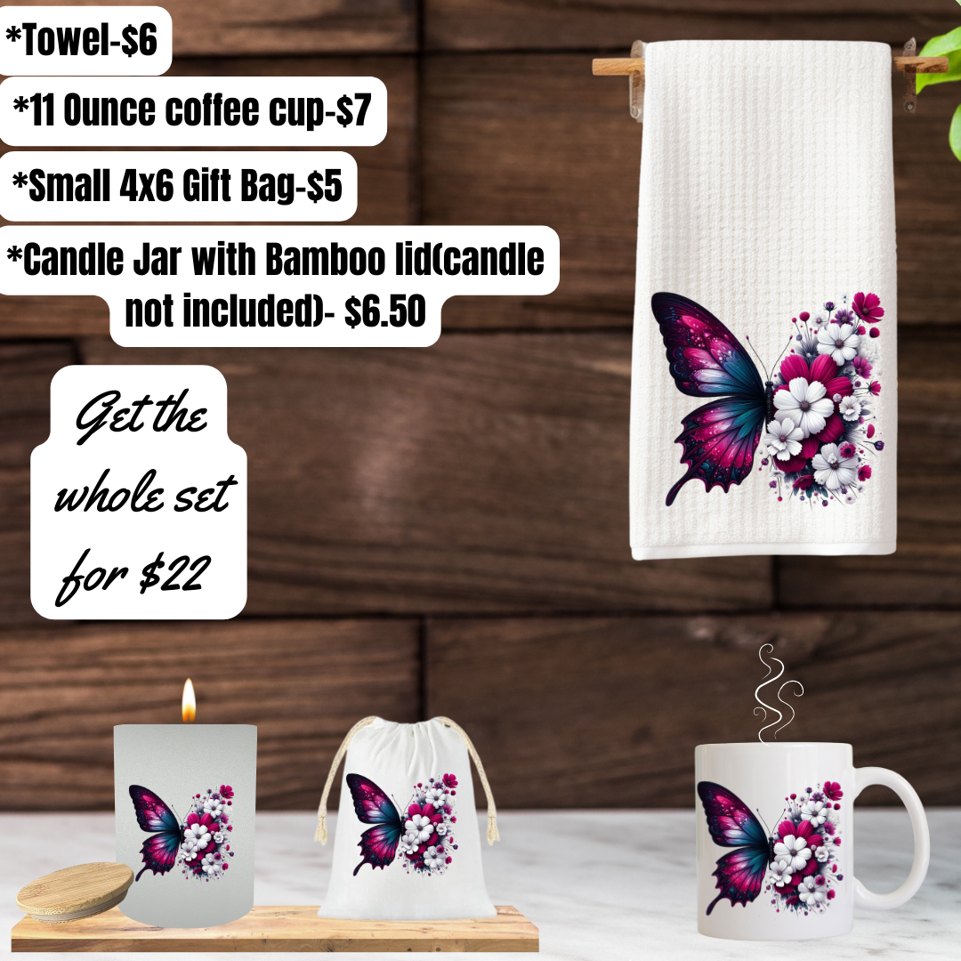 π¦ Butterfly Bloom Gift Set β 4-Piece Coordinated Collection