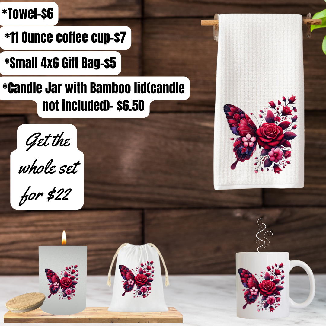 π¦ Butterfly Bloom Gift Set β 4-Piece Coordinated Collection