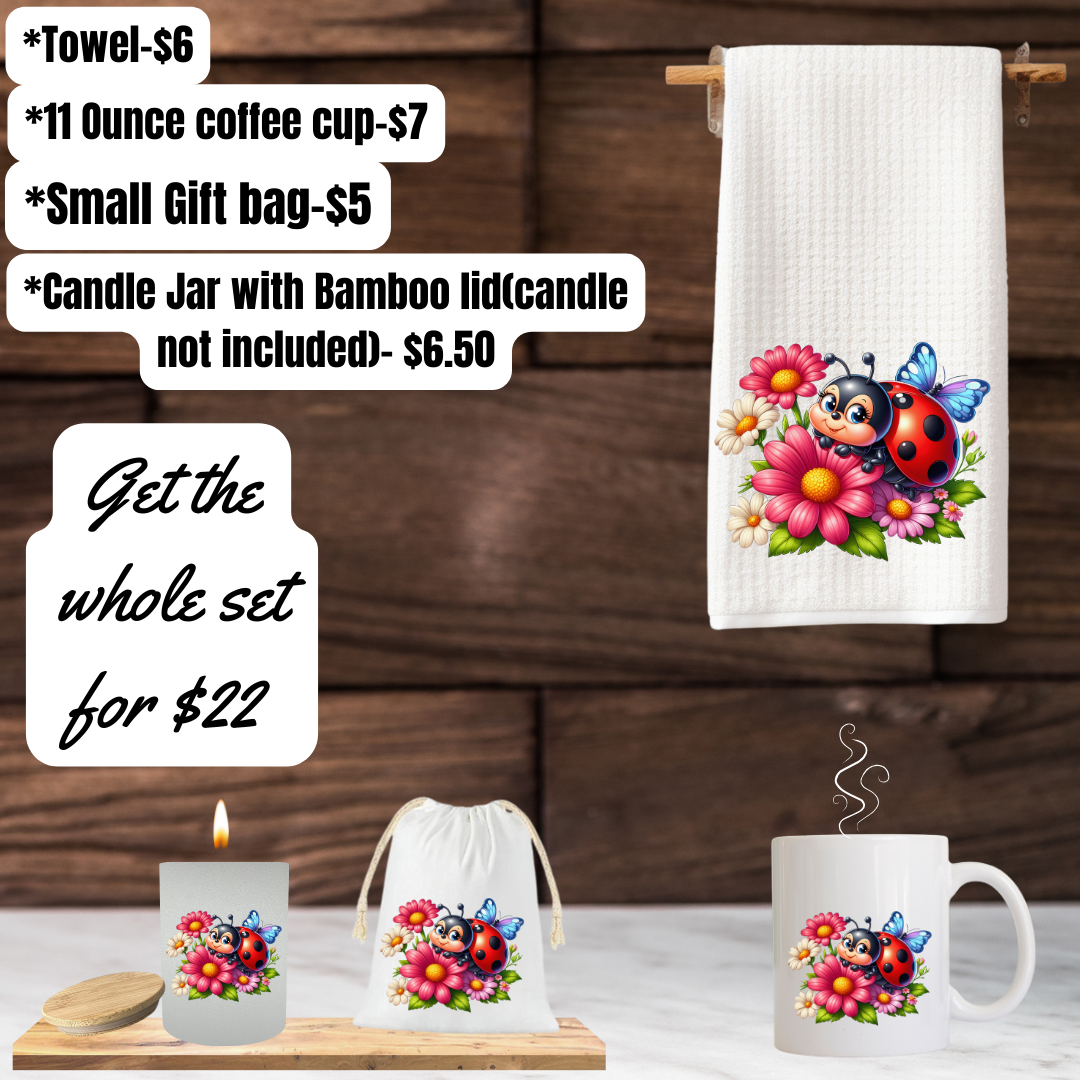 π Ladybug Garden Delight 4-Piece Gift Set