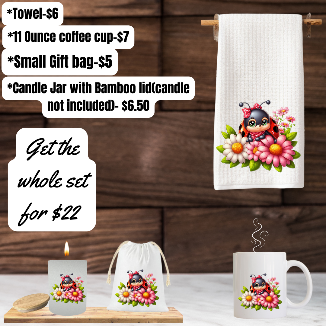 π Ladybug Garden Delight 4-Piece Gift Set