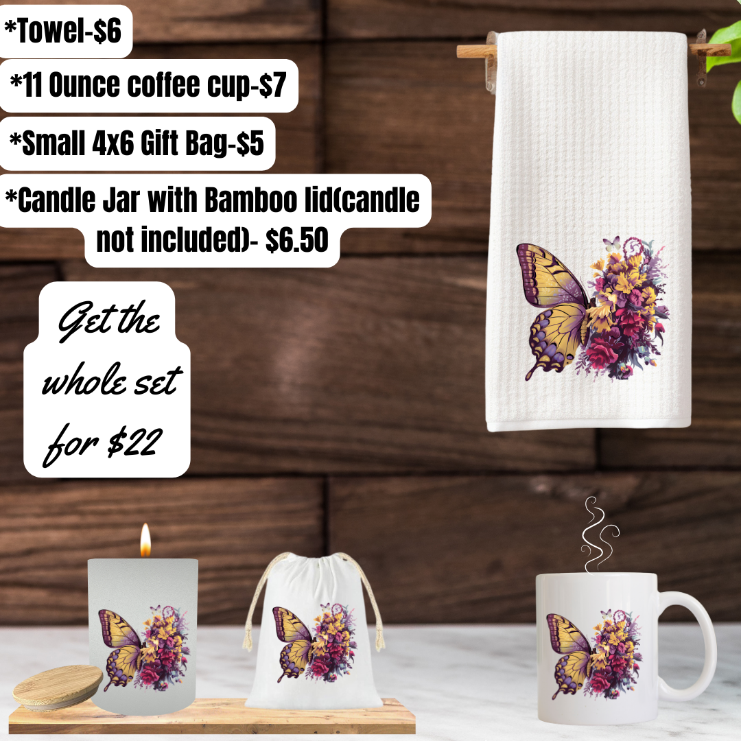 π¦ Butterfly Bloom Gift Set β 4-Piece Coordinated Collection
