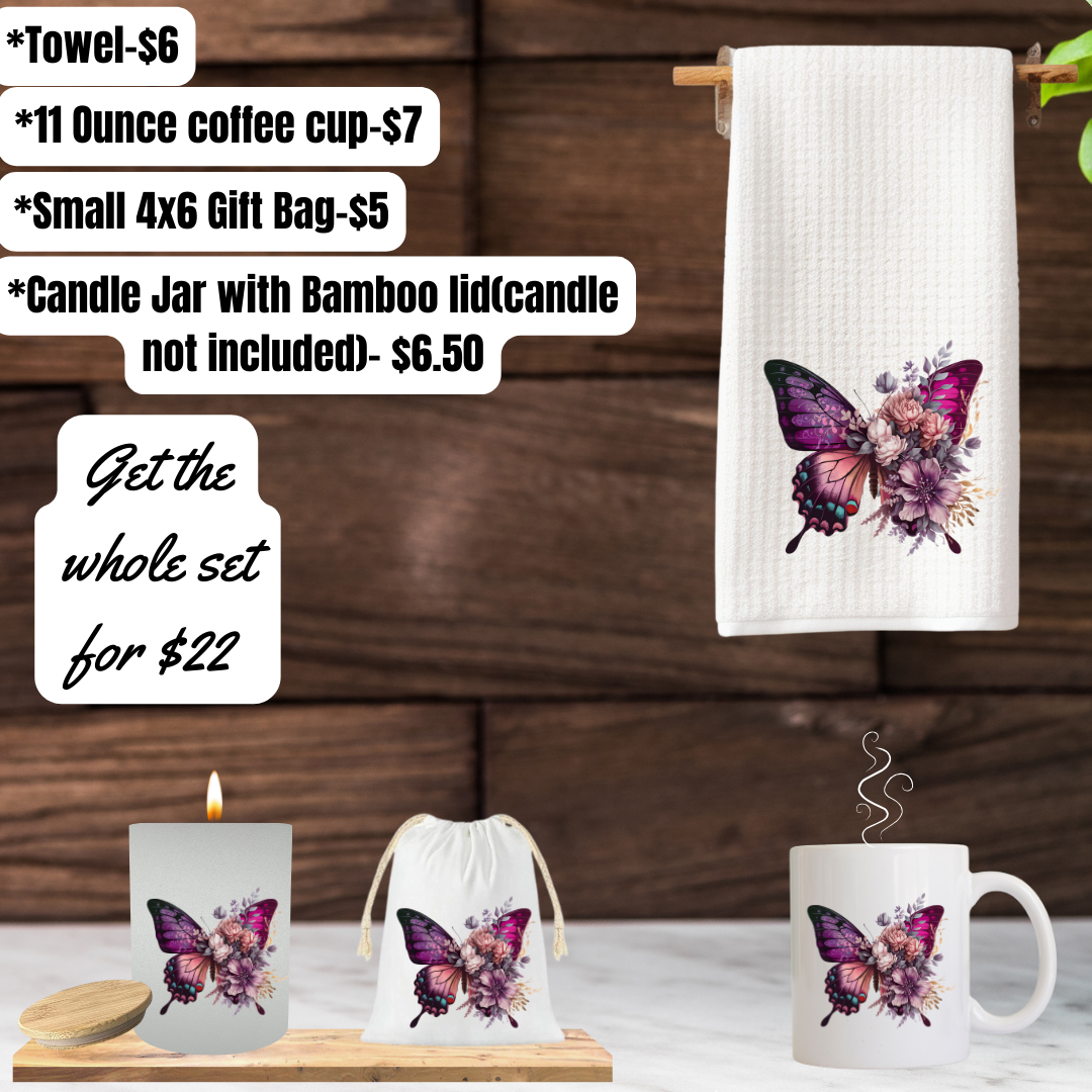 π¦ Butterfly Bloom Gift Set β 4-Piece Coordinated Collection