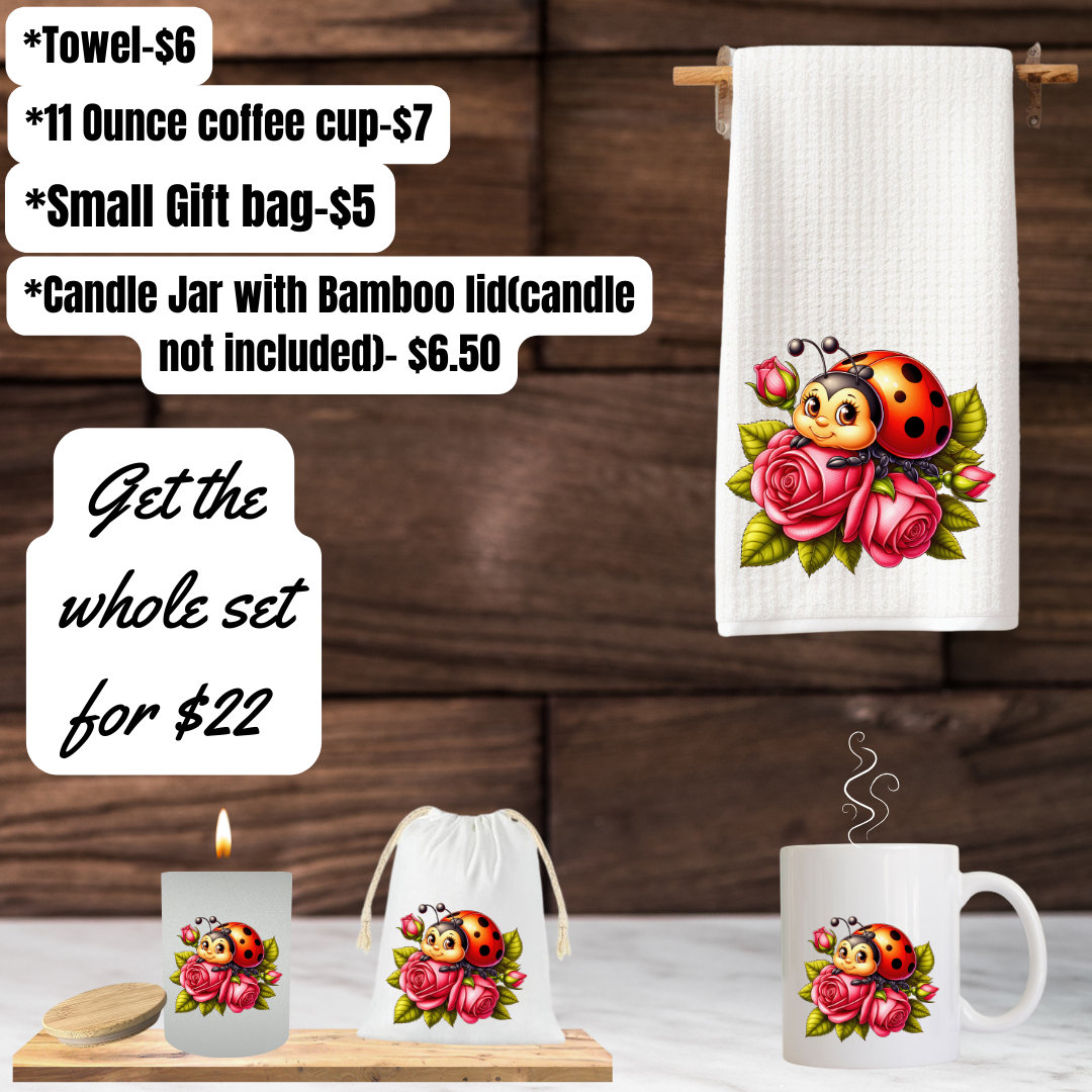 π Ladybug Garden Delight 4-Piece Gift Set