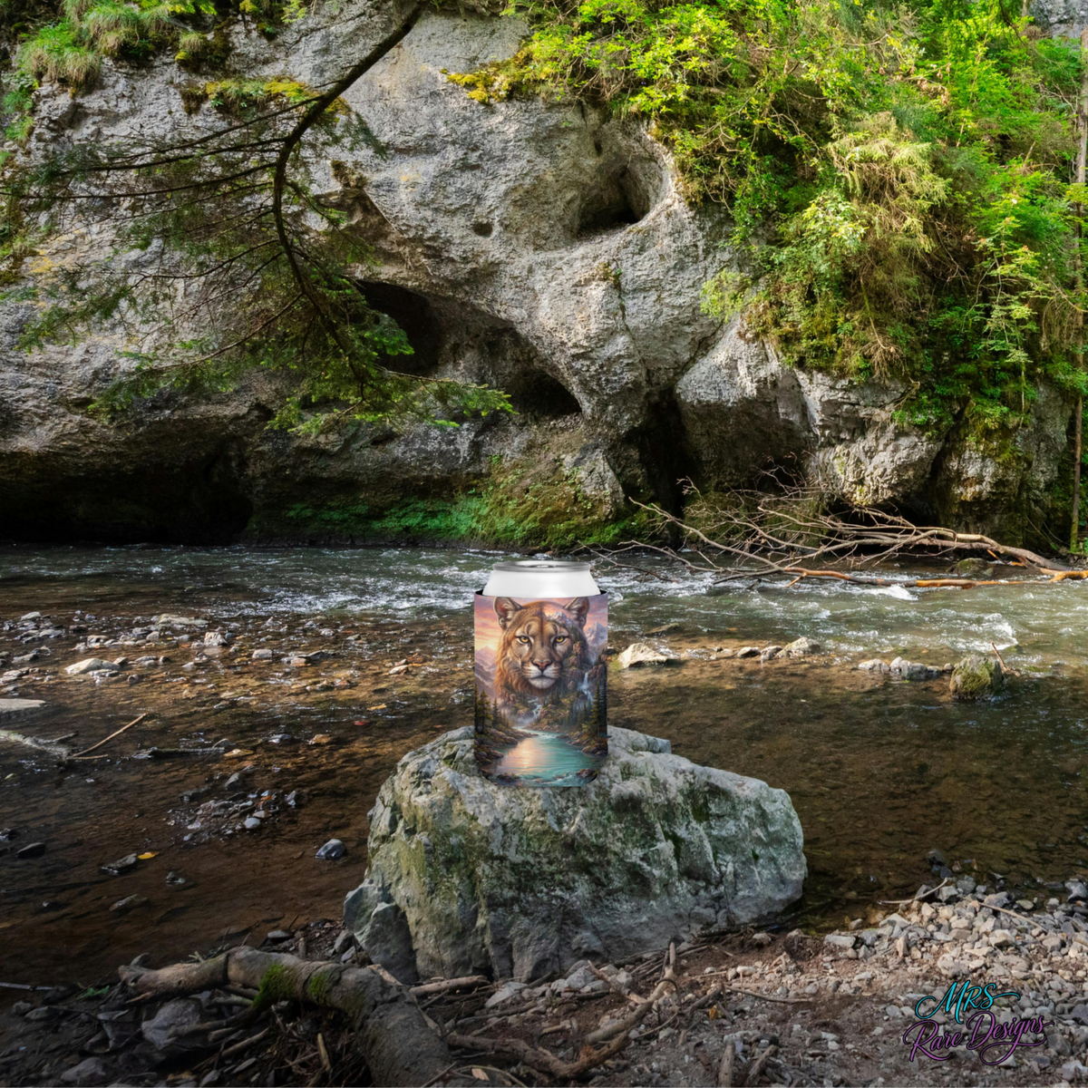 "Wild Ridge" Slim Can Koozie