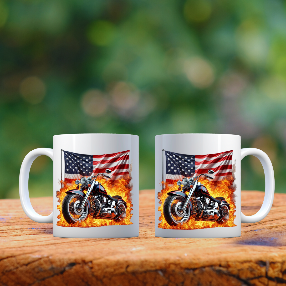 Blaze of Glory: Patriot Rider Mug Collection