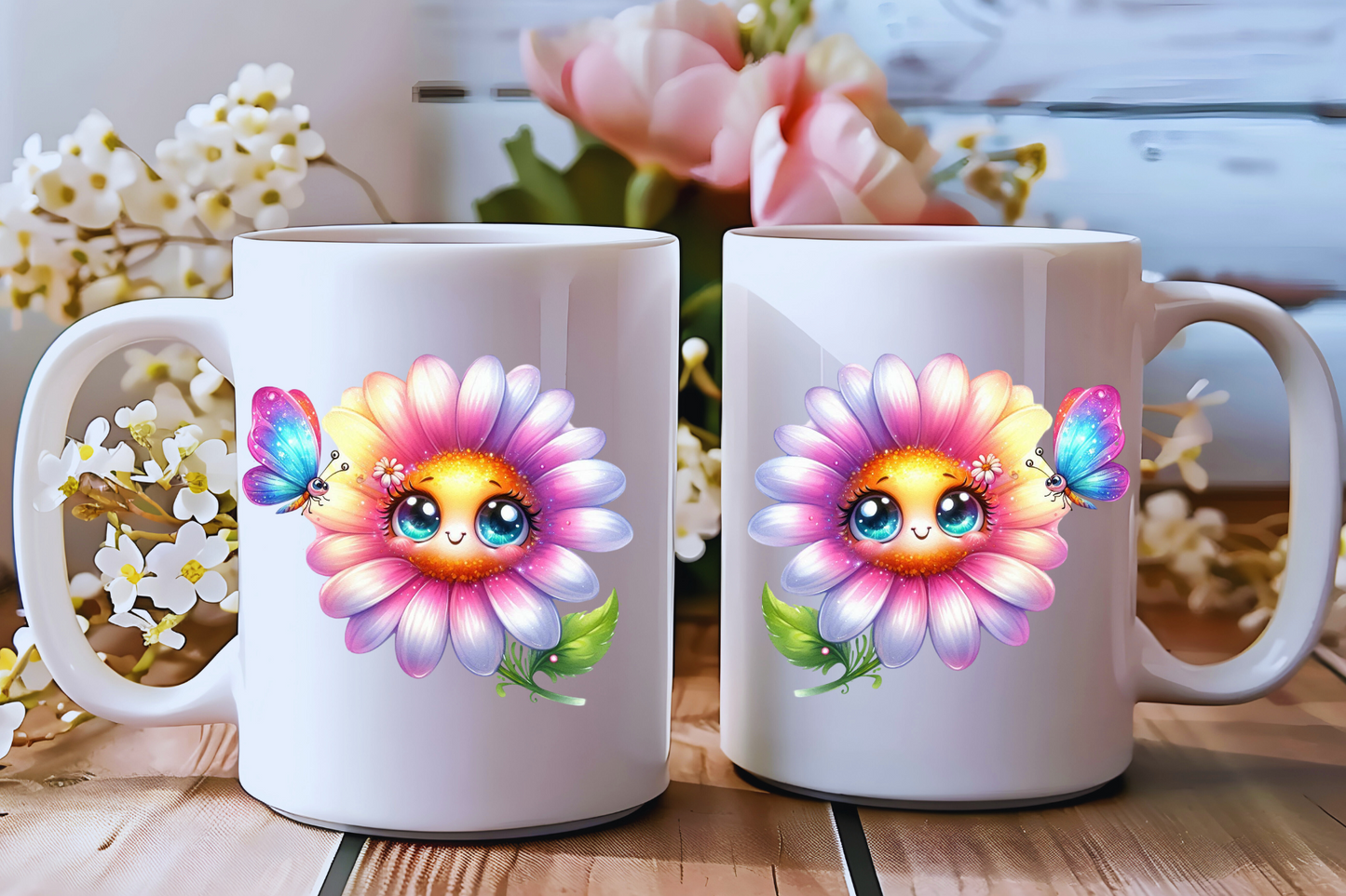 Enchanted Garden Friends Mug Collection