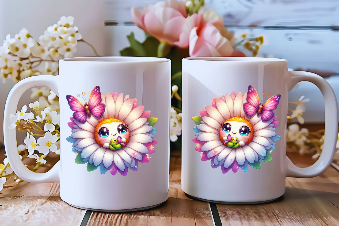 Enchanted Garden Friends Mug Collection