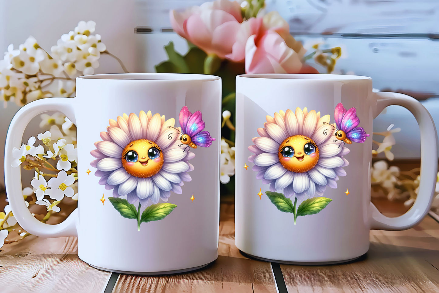Enchanted Garden Friends Mug Collection
