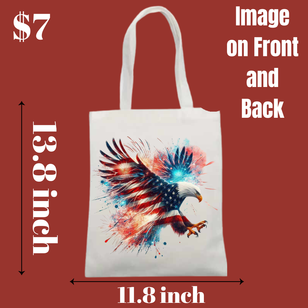 Patriotic Celebration Tote Bags