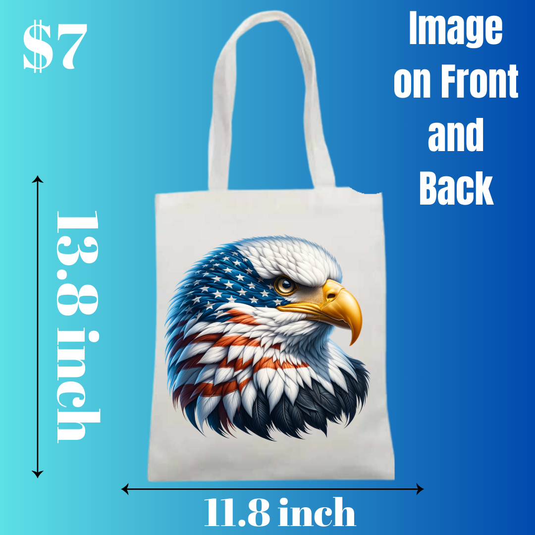 Patriotic Eagle Tote Bag Collection