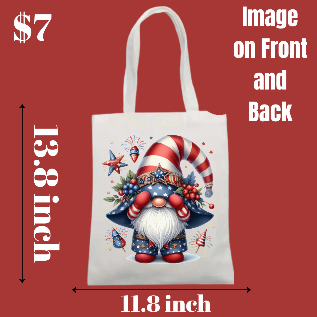 Patriotic Gnome Tote Bag Collection