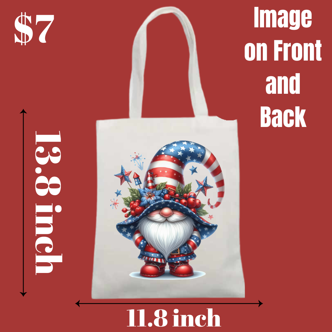 Patriotic Gnome Tote Bag Collection