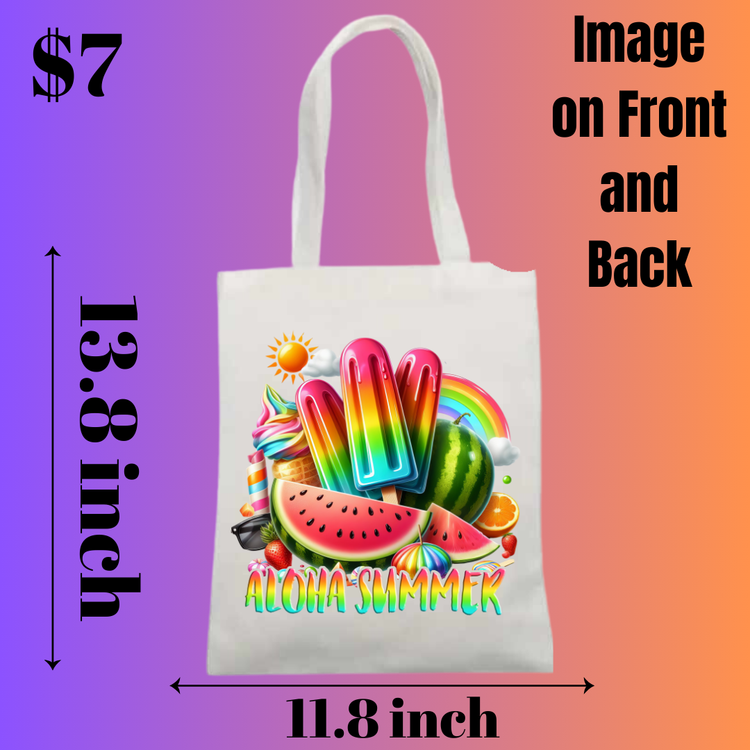Summer Vibes Tote Bag Collection
