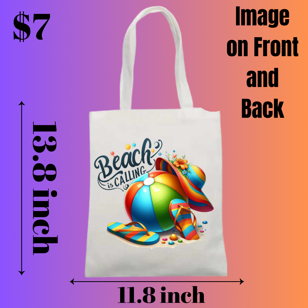 Summer Vibes Tote Bag Collection