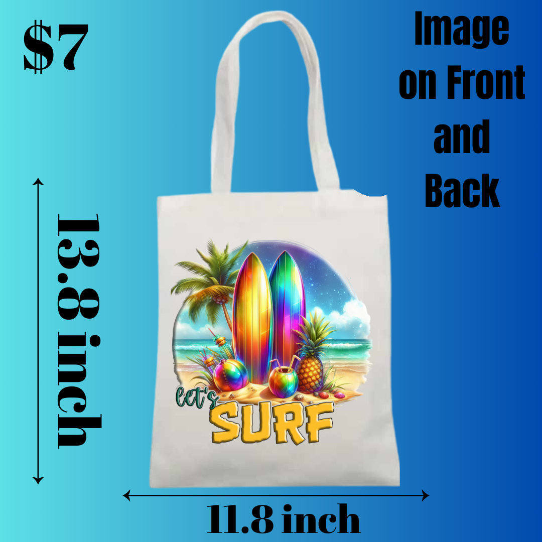 Summer Vibes Tote Bag Collection