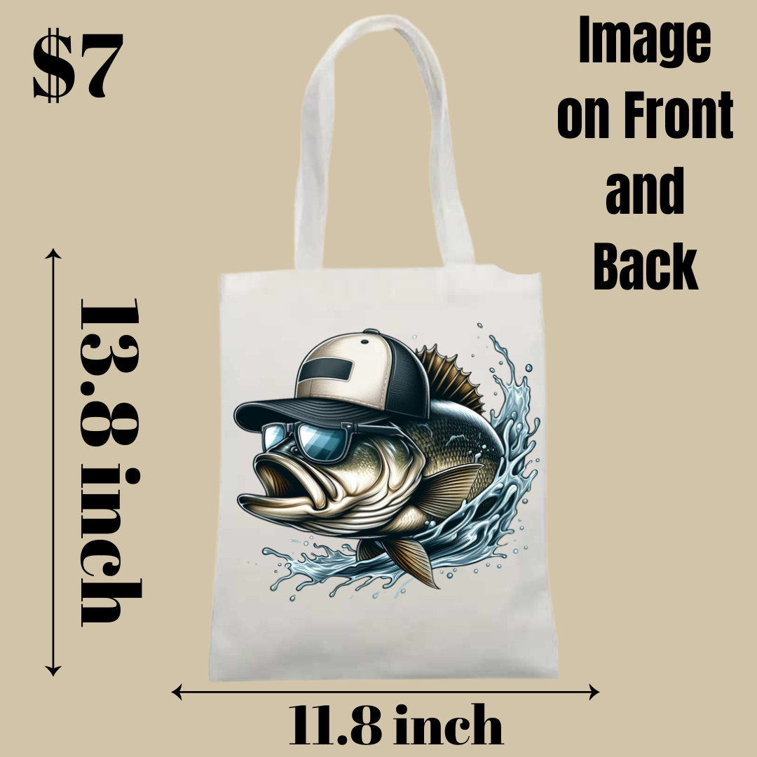 Fishing Fun Tote Bag Collection