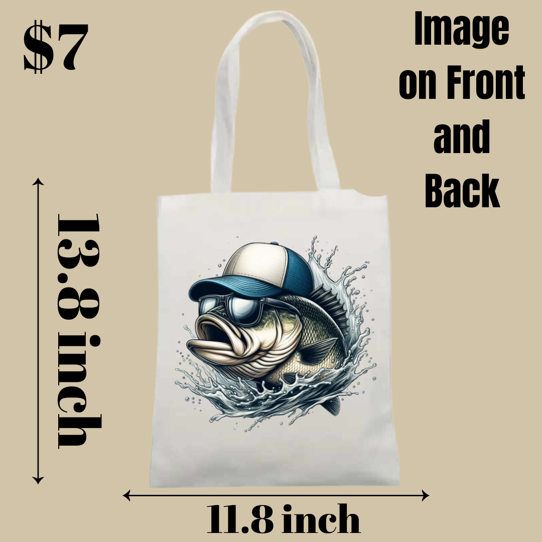 Fishing Fun Tote Bag Collection