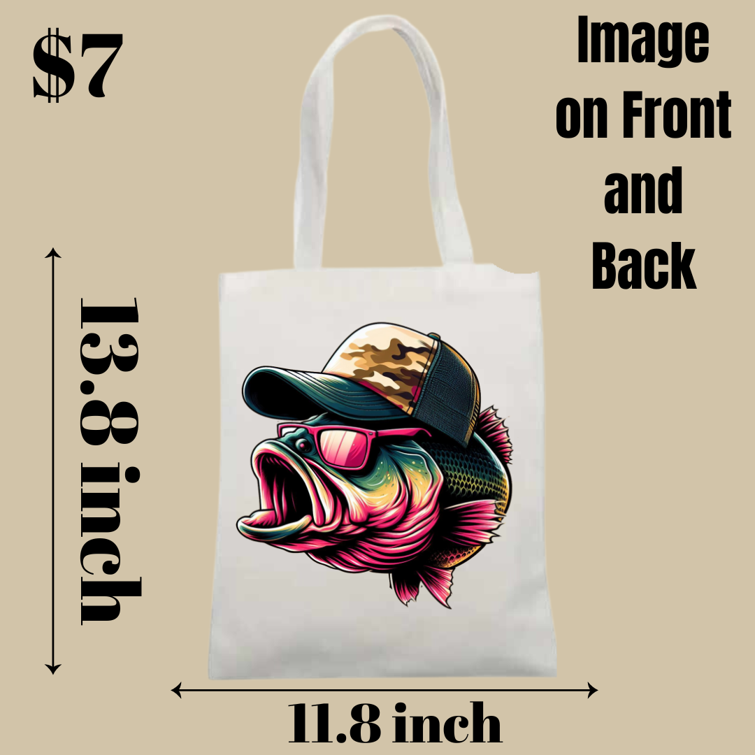 Fishing Fun Tote Bag Collection