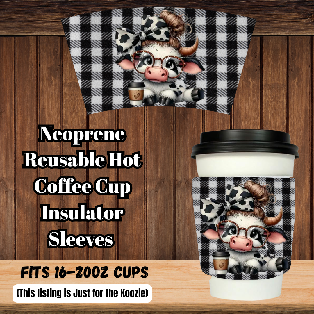 Cow Print Cozy Koozie Collection