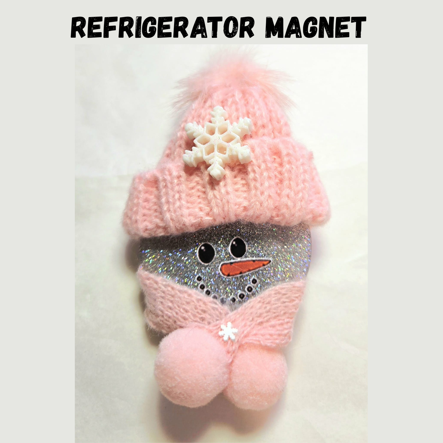 Winter Snowman Refrigerator Magnet Collection